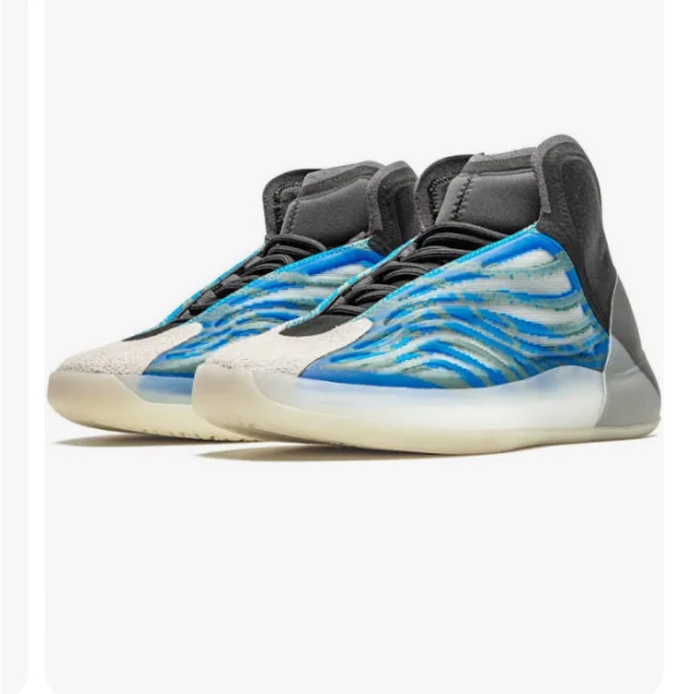 NWT Adidas Basketball “Frozen Blue” Shoes